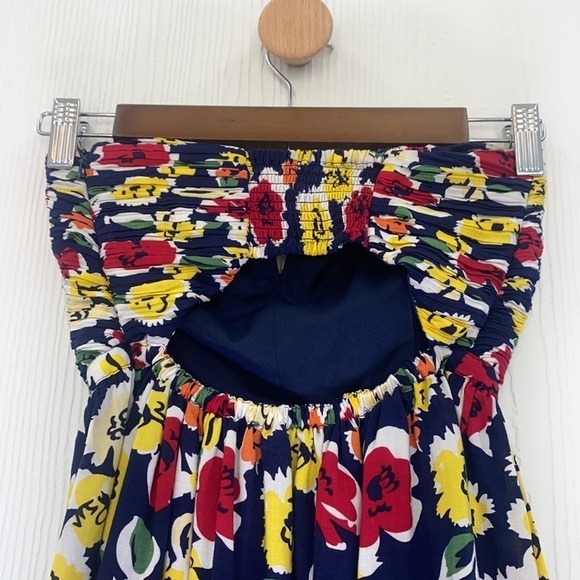 Urban Outfitters - Kimchi Blue Floral Strapless Mini Dress Size XS - Picture 7 of 13